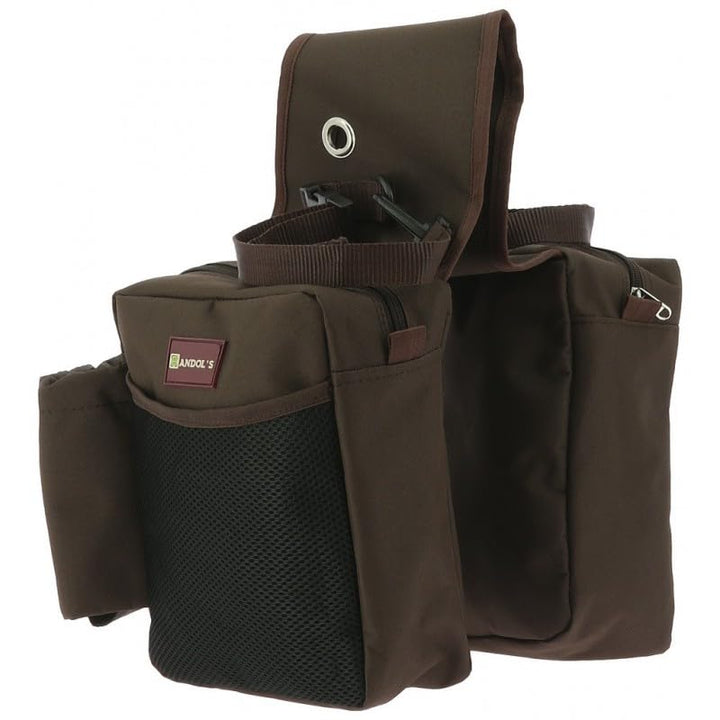German Riding RANDOL'S Satteltasche „Randonnée braun