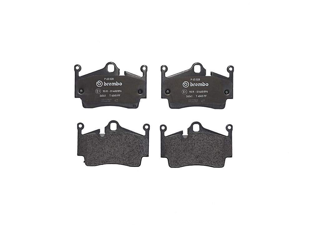 Brembo P65028 Hintere Bremsbeläge, Anzahl 4