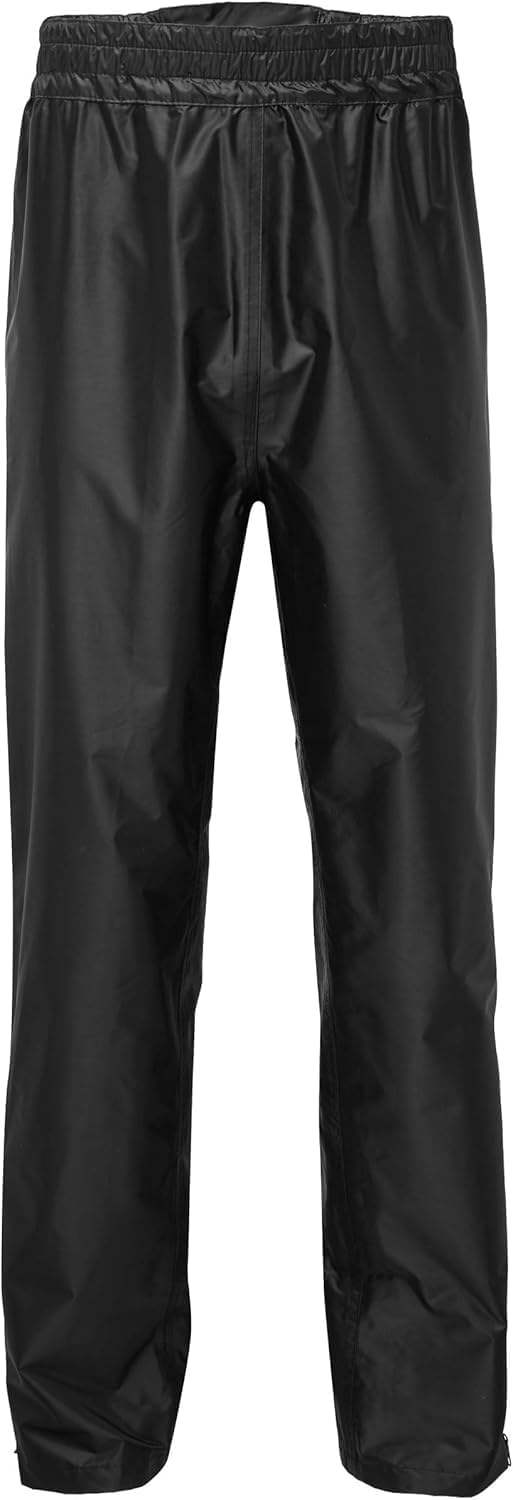 JDC wasserdichte Motorradüberhose Regen Unisex - Drench M Lang Schwarz, M Lang Schwarz