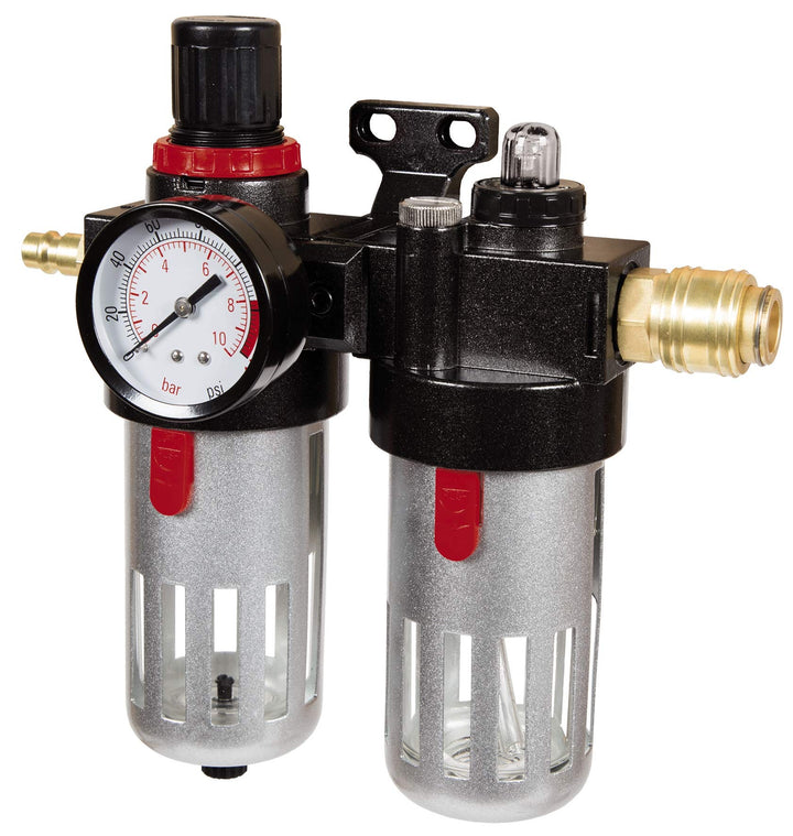 Original Einhell Kombiwartungseinheit R3/8" +Öler (Kompressoren-Zubehör, max. Arbeitsdruck 10 bar, 9
