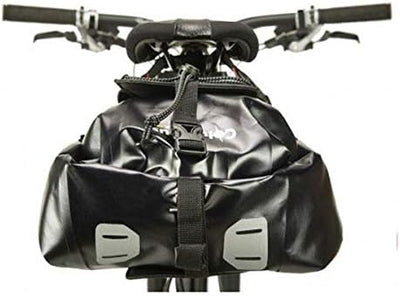 COLUMBUS Dry Saddle Bag 8lt with Harness New Fahrradzubehör, Black (schwarz), 8 l