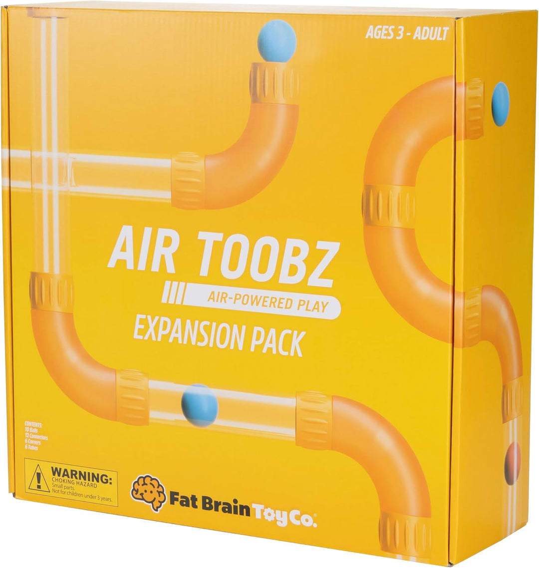 Fat Brain Toys Air Toobz Erweiterungspaket – Luftbetriebenes STEM-Bauspielzeug – Kinder &amp; Jugendlich