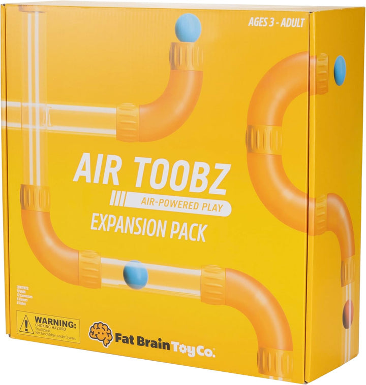 Fat Brain Toys Air Toobz Erweiterungspaket – Luftbetriebenes STEM-Bauspielzeug – Kinder &amp; Jugendlich
