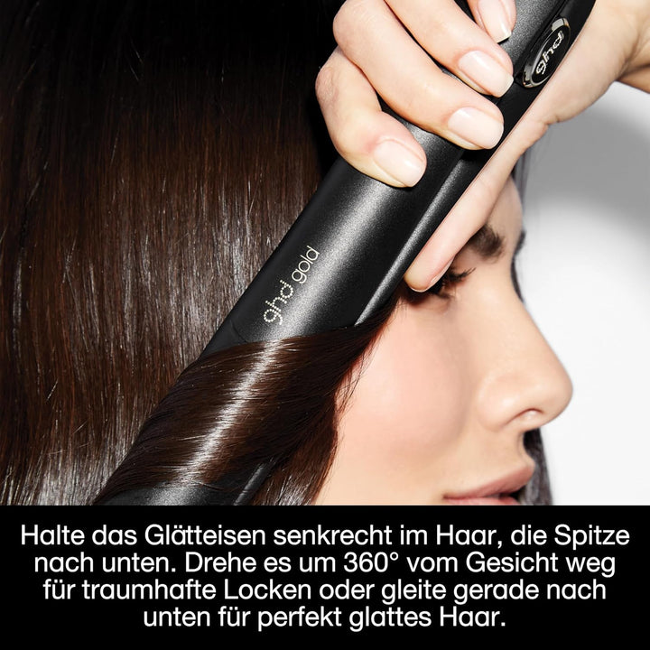 ghd gold - Professioneller Haarglätter zum Glätten, Locken und zum Erzeugen von Wellen, optimale Sty