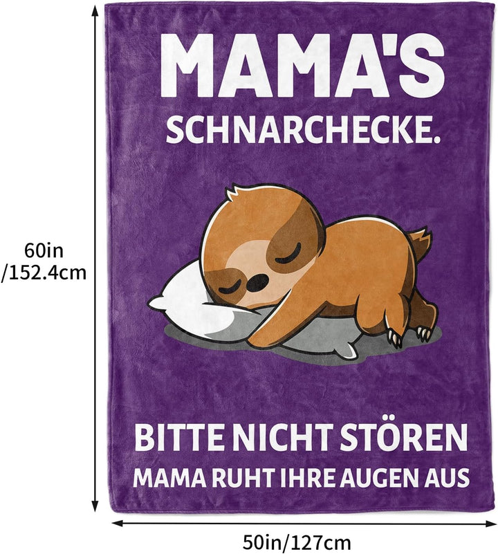 KaayeeWood KAAYEE Muttertagsgeschenk, Kuscheldecke Muttertagsgeschenke für Mama, Geschenke für Mama
