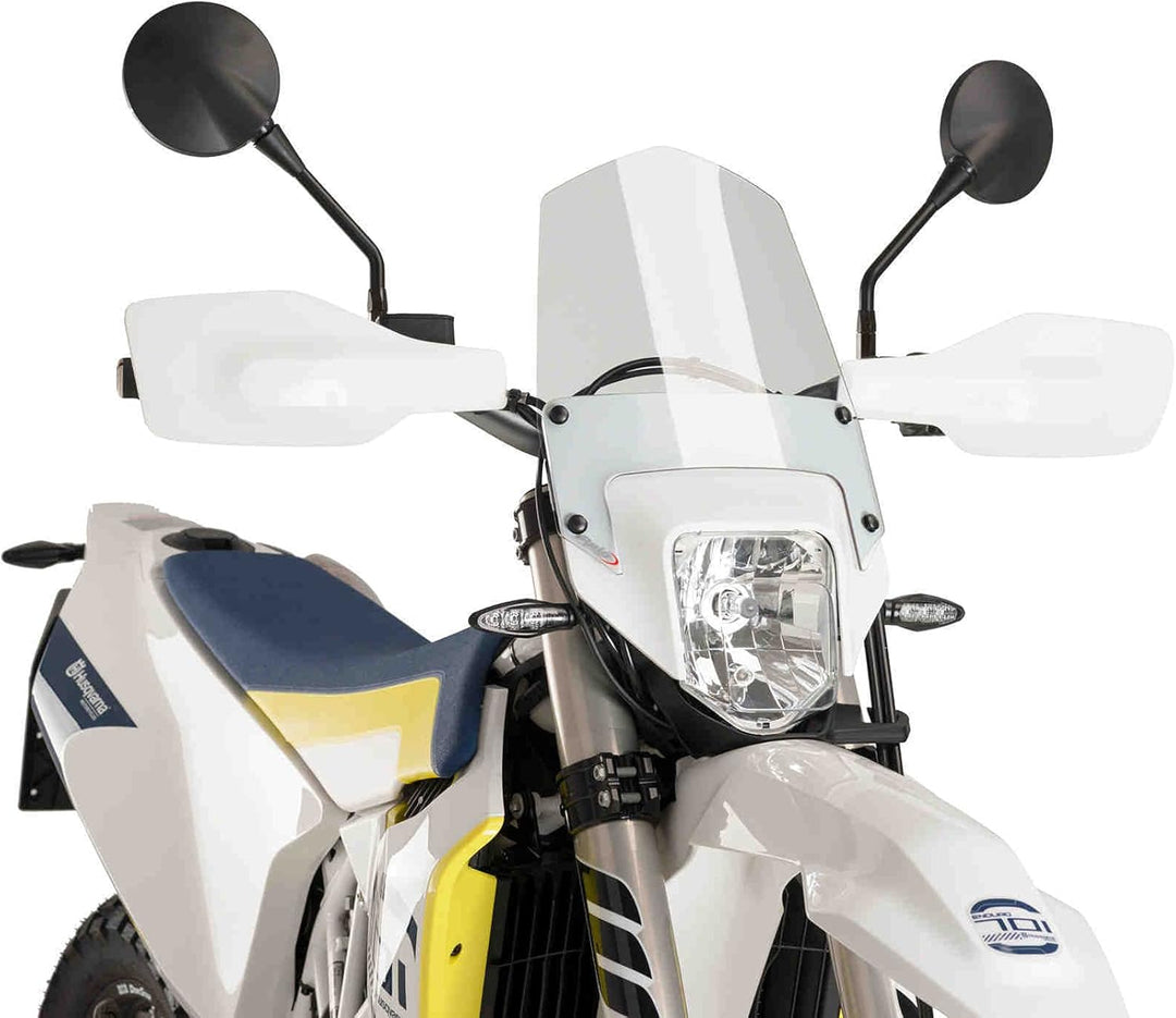 Puig Windschutzscheibe Naked New Generation Sport 9867W für Husqvarna 701 Enduro 16'-19' Transparent
