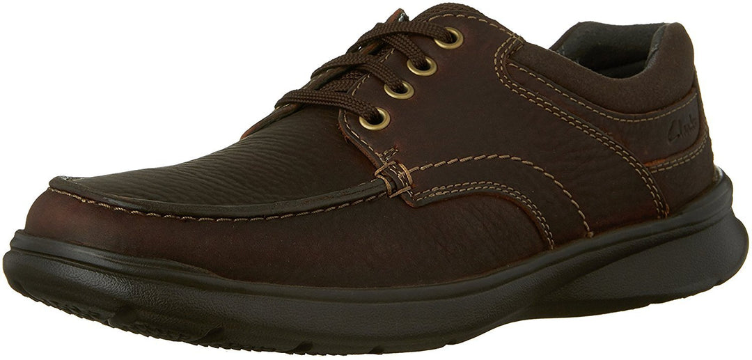 Clarks Herren Cotrell Edge Oxford 39.5 EU Brown Oily, 39.5 EU Brown Oily