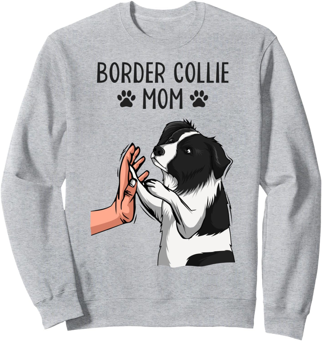 Border Collie Mom Hunde Mama Frauchen Sweatshirt