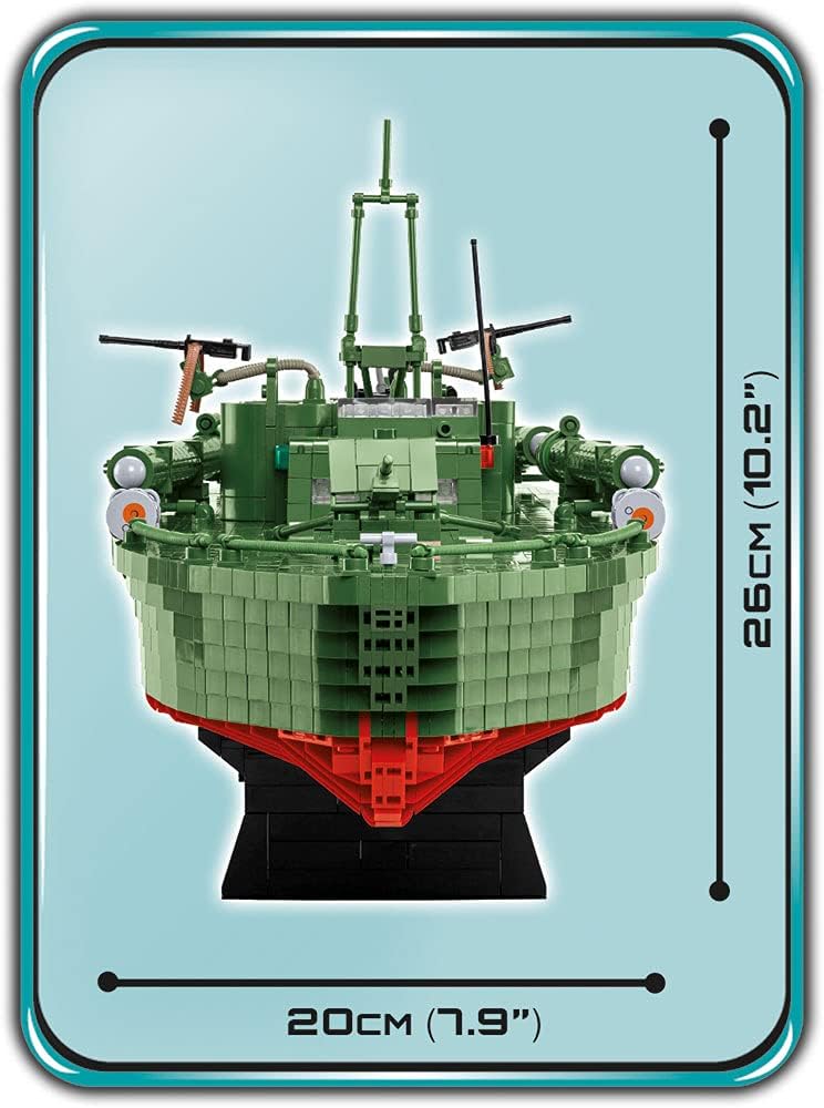 Cobi 4825 Patrol Torpedo Boat TP 1 Single, Single