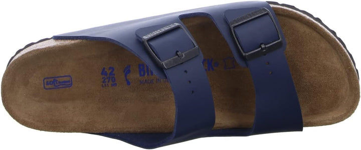 BIRKENSTOCK Herren Arizona Eva Pantoletten 31 EU Schmal Blau, 31 EU Schmal Blau