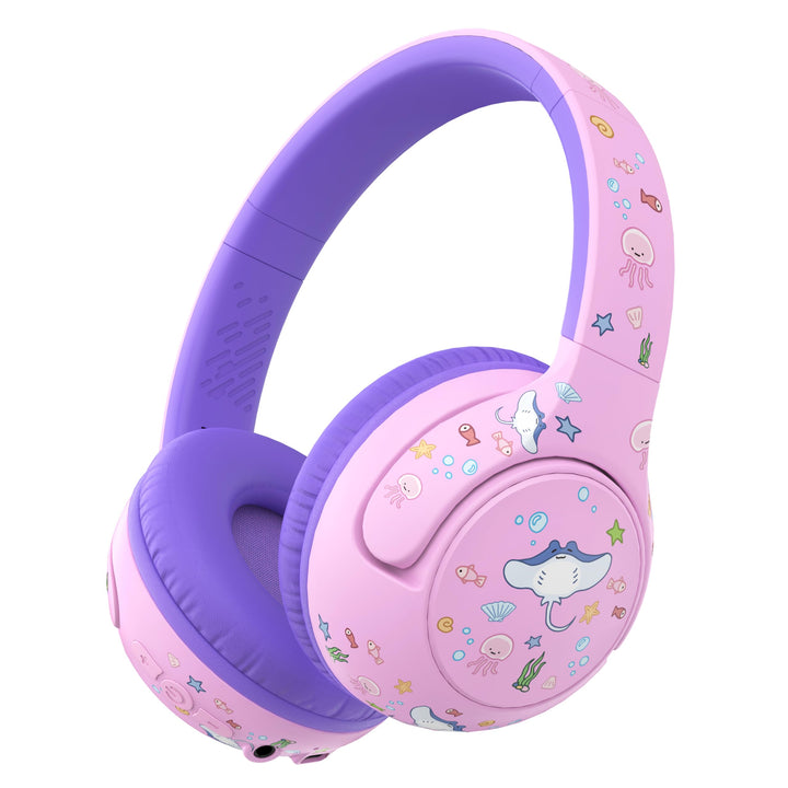iClever Bluetooth Kopfhörer Kinder, 2+ Jahre alt CPC-Zertifiziert, 75/80dBA Sichere Begrenzte Lautst