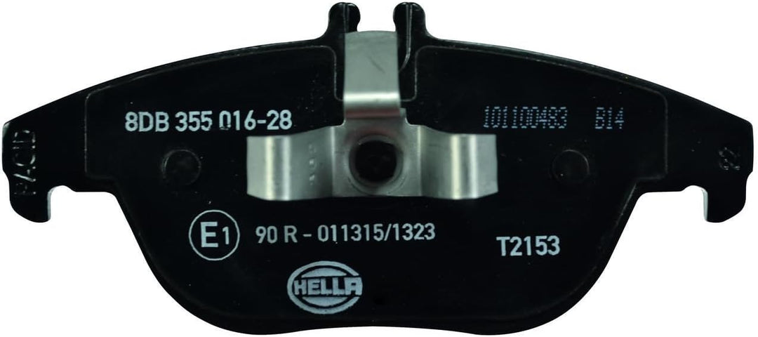 HELLA PAGID 8DB 355 016-281 Bremsbelagsatz - T2153 - Dicke/Stärke: 17.9mm - Bremssystem: Teves - für