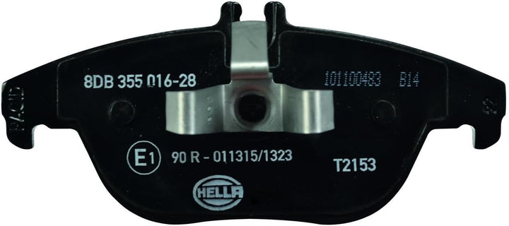 HELLA PAGID 8DB 355 016-281 Bremsbelagsatz - T2153 - Dicke/Stärke: 17.9mm - Bremssystem: Teves - für