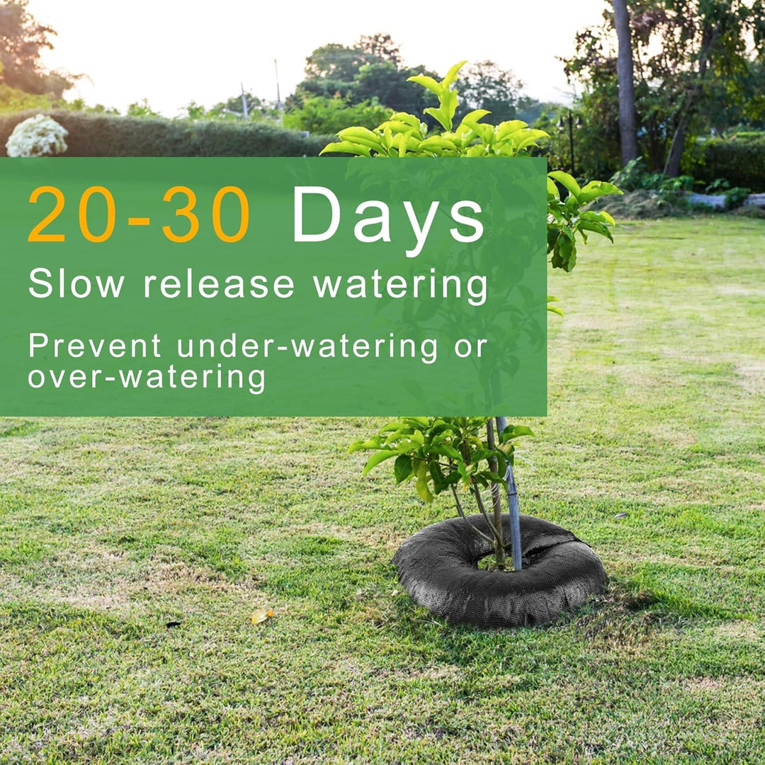 2 Stück Bewässerungsring 60cm | Wassersäcke für Bäume & Baumsack zur Bewässerung | Gartenbewässerung