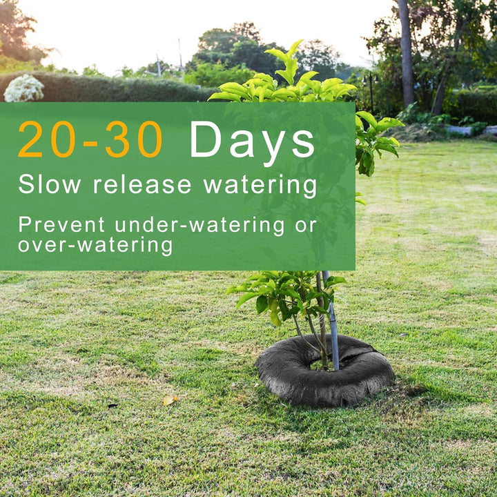2 Stück Bewässerungsring 60cm | Wassersäcke für Bäume & Baumsack zur Bewässerung | Gartenbewässerung