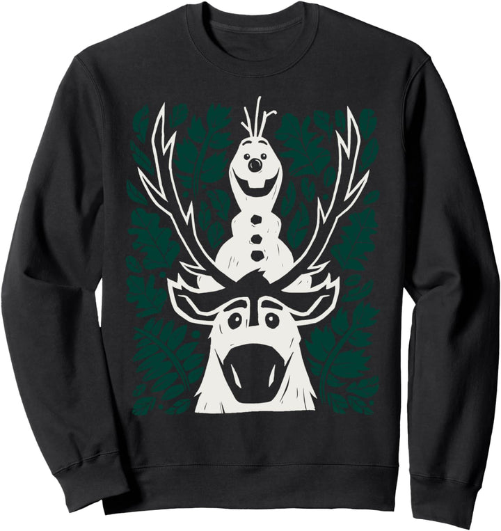 Disney Frozen 2 Olaf And Sven In The Leaves Sweatshirt
