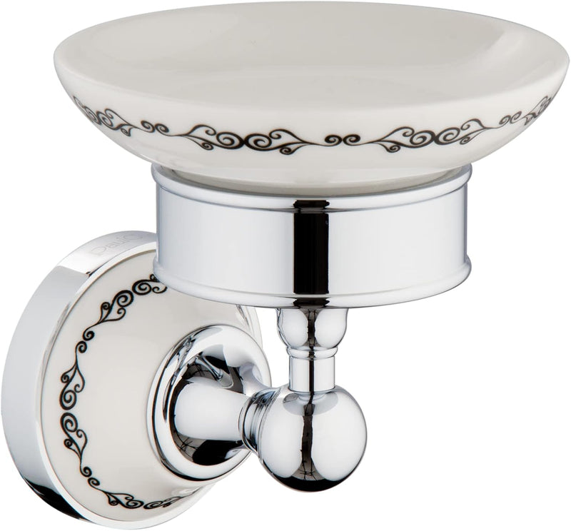 PaulGurkes Nostalgie Retro Seifenablage Keramik Bad Accessoires Landhausstil Badaccessoires Set, Sei
