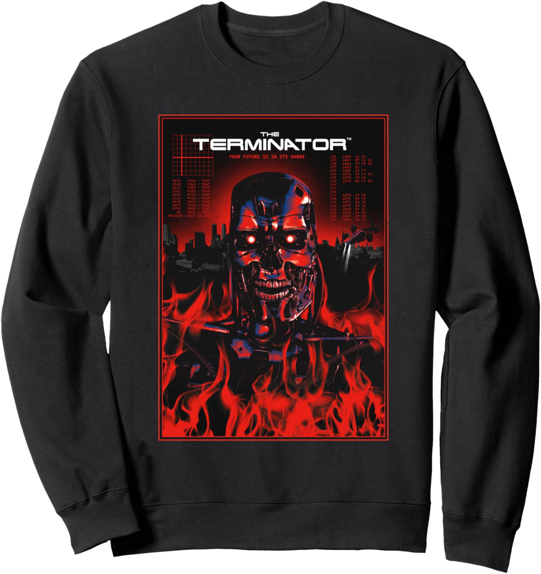 Terminator Your Future Is In It's Hands Endoskelett Sweatshirt