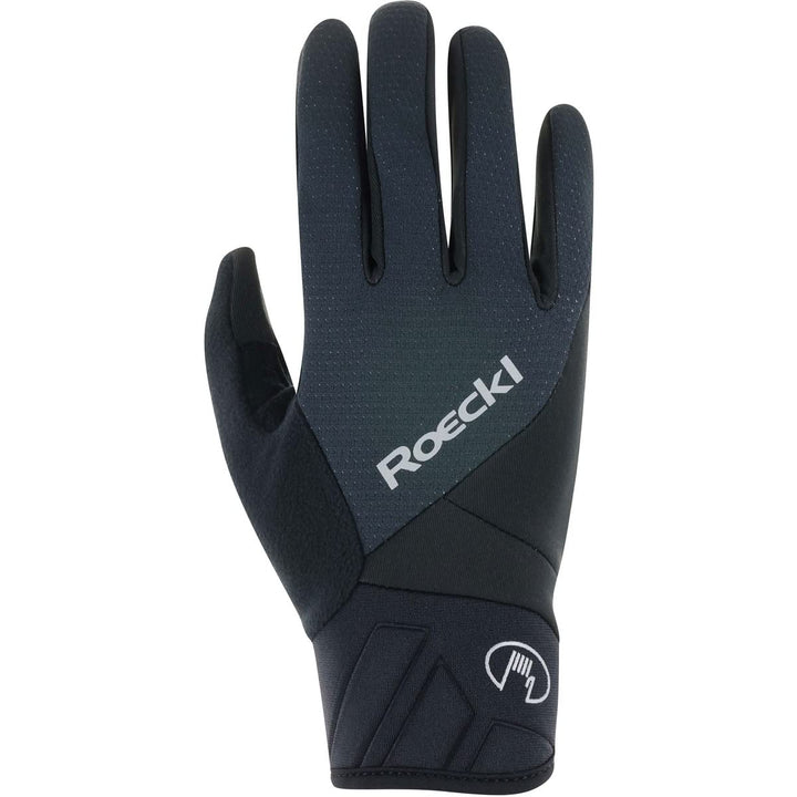 Roeckl Runaz Winter Fahrrad Handschuhe lang schwarz 2023 Schwarz 7, Schwarz 7