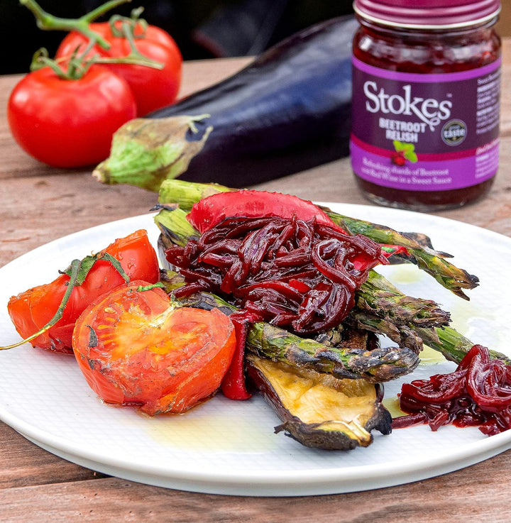 Stokes Red Onion Marmalade Süss-würzige rote Zwiebelmarmelade 1x 265g (Packung mit 2) Gewürze 265 g