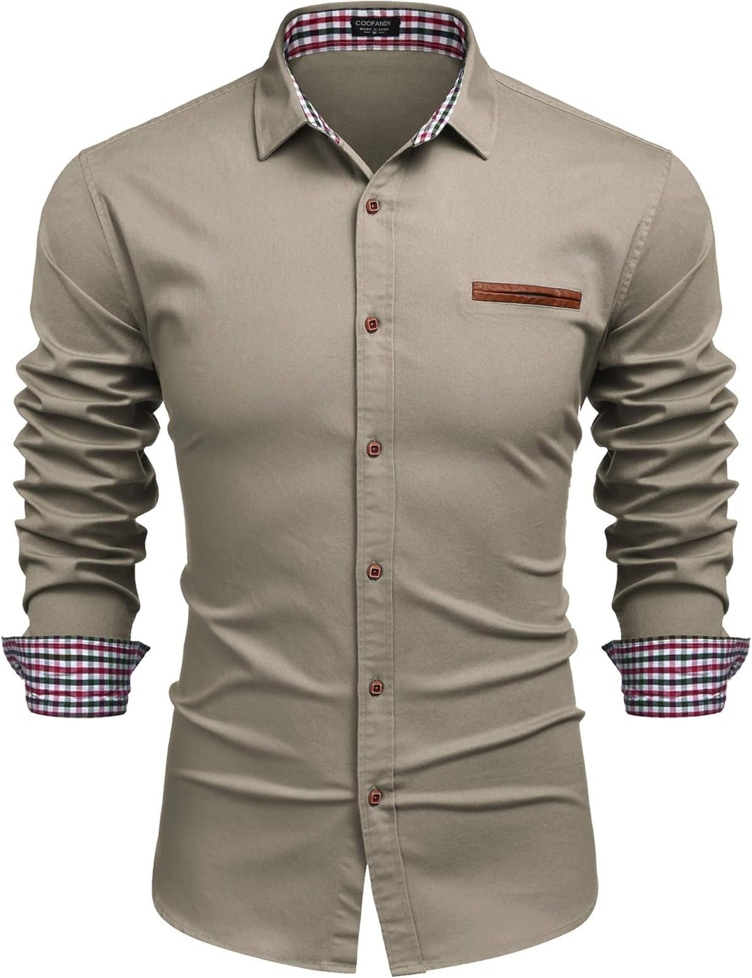 COOFANDY Herren Hemd Langarm Jeanshemd Denim Shirt Kent-Kragen Langarmhemd Cowboy-Style Freizeit Hem