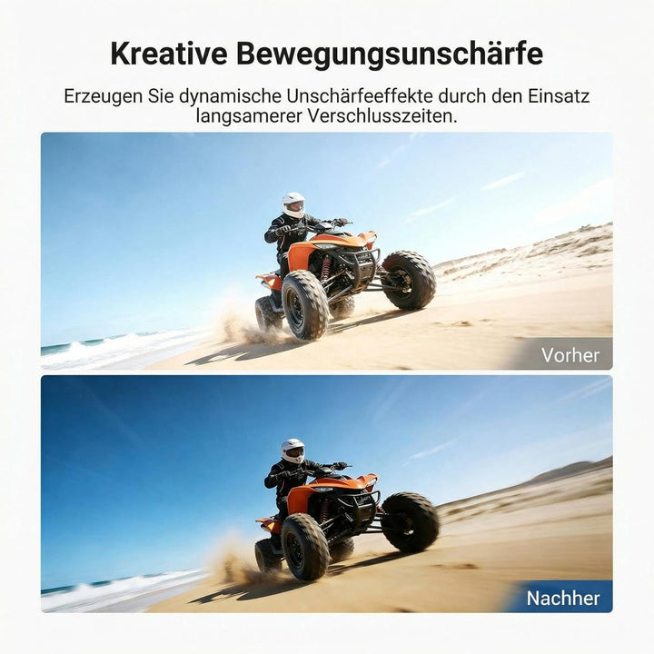 NEEWER ND Filter Set kompatibel mit DJI Osmo 360 nur, ND32 (5 Stop), Snap On, mehrfachvergüteter opt