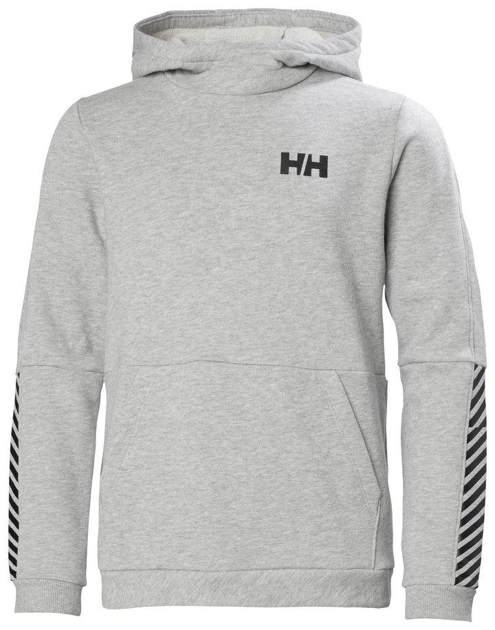 Helly Hansen Unisex Kinder Jr Active Hoodie Kapuzenpullover 16 Jahre Grau-melange, 16 Jahre Grau-mel