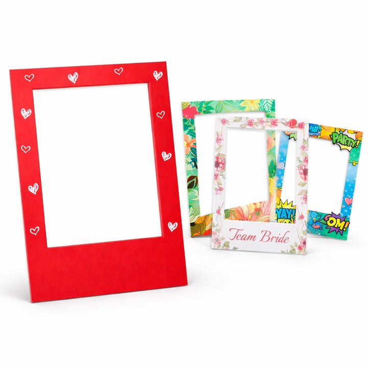 Personalisierter Selfie-Rahmen für Hochzeiten, Geburtstagsfeiern und andere Events – 95x67 cm, aus 9