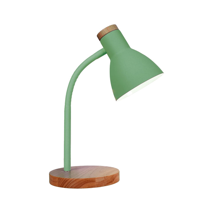 Bel Air Home - Schreibtischlampe ARGOS Serie, Holz, E-27 (GLÜHLAMPE NICHT ENTHALTEN) stilvolle Beleu