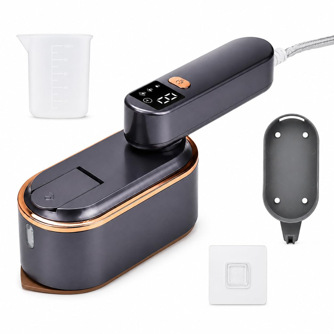 Nikou Dampfglätter, 2000W Tragbarer Steamer Reisebügeleisen für Kleidung