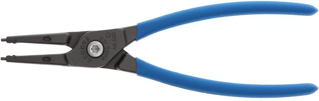 GEDORE Montagezange für Sicherungsring innen, Verwindungshemmend, gerade Backen, Spitzen-Ø: 2,3 mm,
