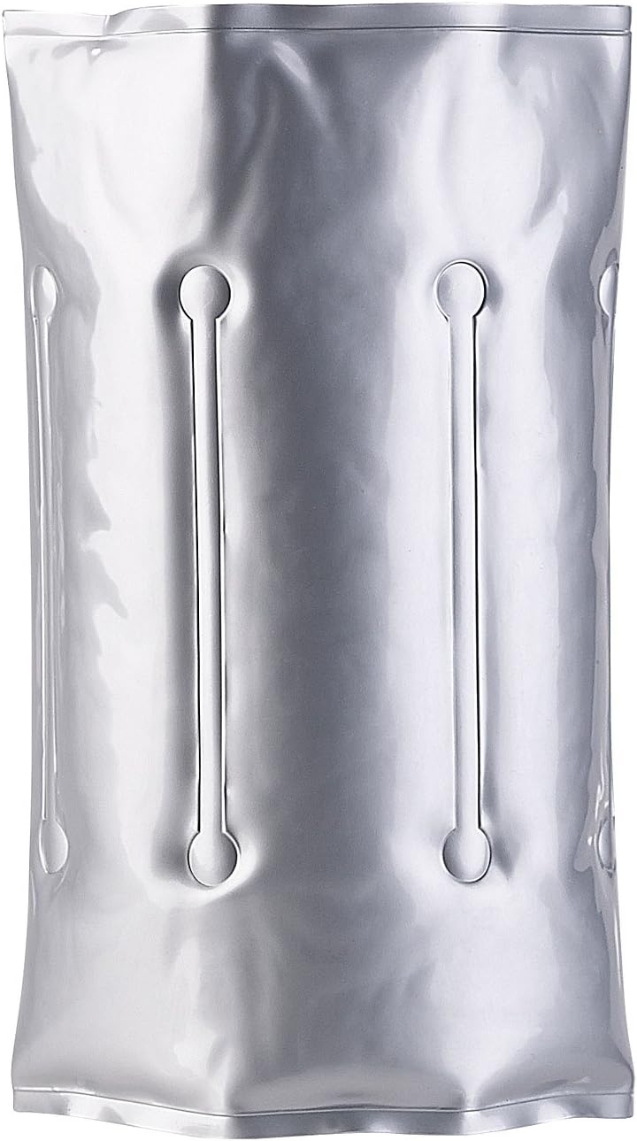 infactory Getränke Kühler: 8er-Set Flaschenkühler, Ø 75-86 mm, Klettverschluss, Kühl-/Wärme-Gel (Küh
