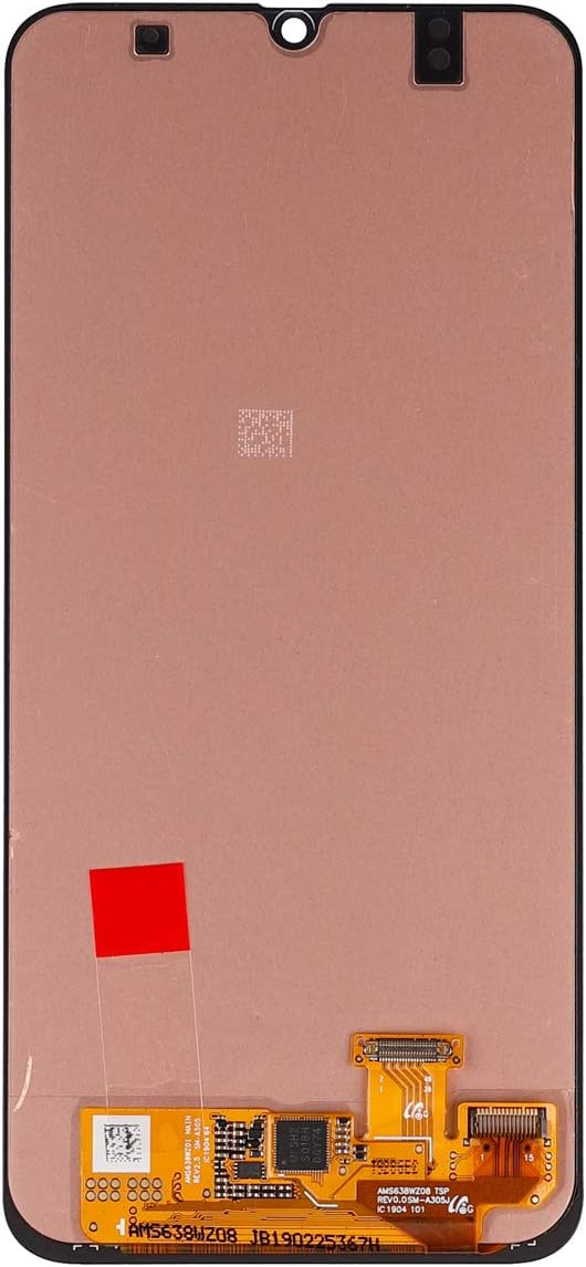 swark Display OLED Kompatibel mit Samsung Galaxy A30 A305（Schwarz Ohne Rahmen LCD Display Touchscree