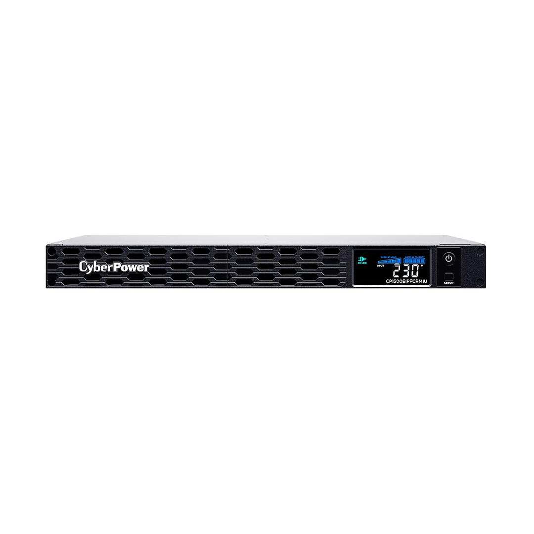 CyberPower Line-Interactive USV CP1500EIPFCRM1U 1500VA/900W, 1HE VA 1500 / 900 Watt, VA 1500 / 900 W