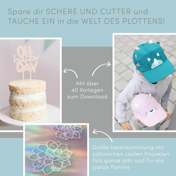 Das ultimative Cricut-Buch: Das grosse Werk- und Ideenbuch für alle Cricut-Schneidemaschinen für Ein