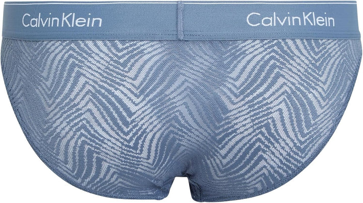 Calvin Klein Damen Slip Bikini Form Unterwäsche XL Blau (Plein Air), XL Blau (Plein Air)