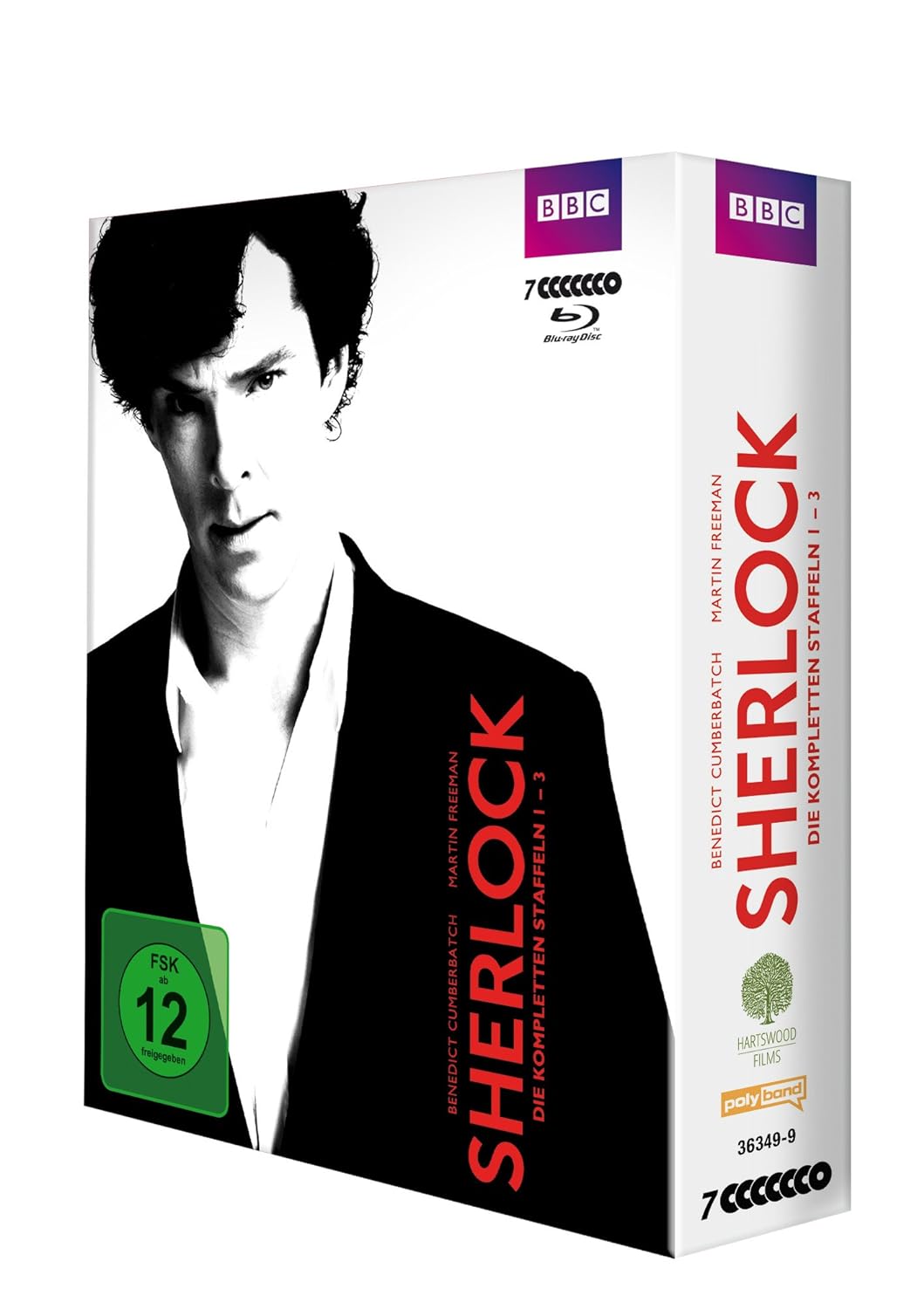Sherlock - Staffel 1-3 [Blu-ray], Blu-ray