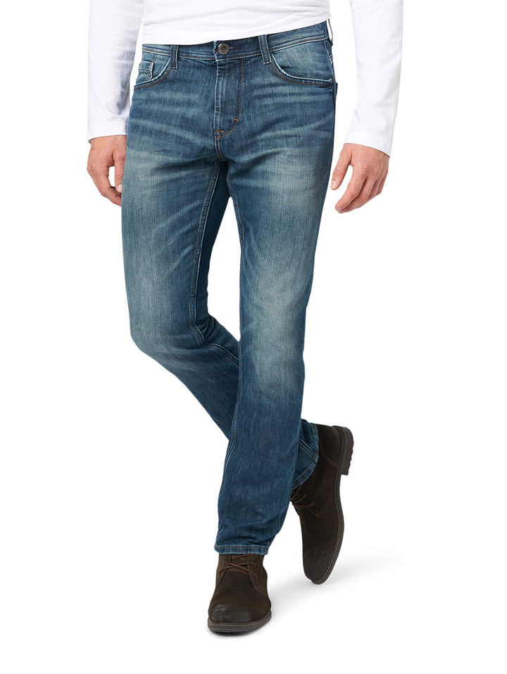 TOM TAILOR Herren Jeans 10622022 Josh Regular Slim 28W / 30L 10281 - Mid Stone Wash Denim, 28W / 30L
