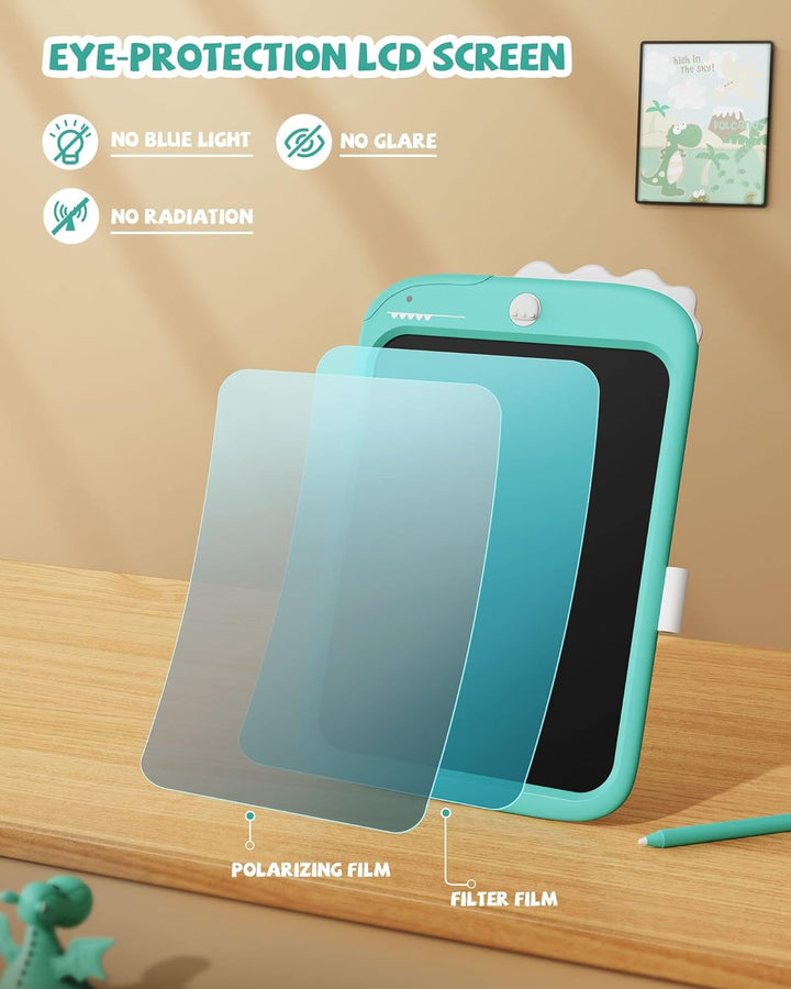 10-Zoll-LCD-Schreibblock, elektronisches digitales Schreiben und Farbbildschirm-Graffiti-Brett, Gesc