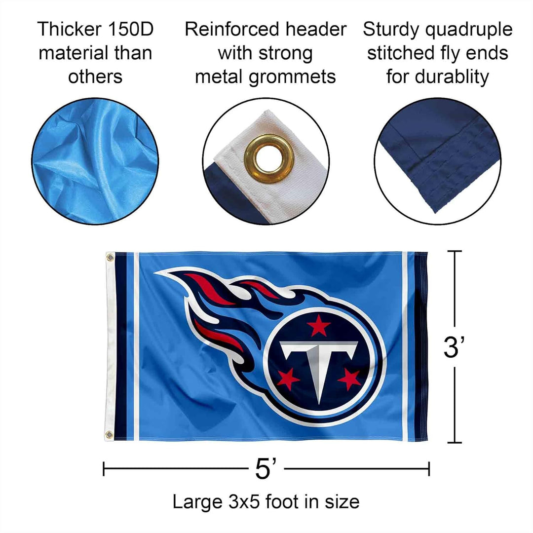 Tennessee Titans Logo Banner und Tapisserie Wandaufkleber
