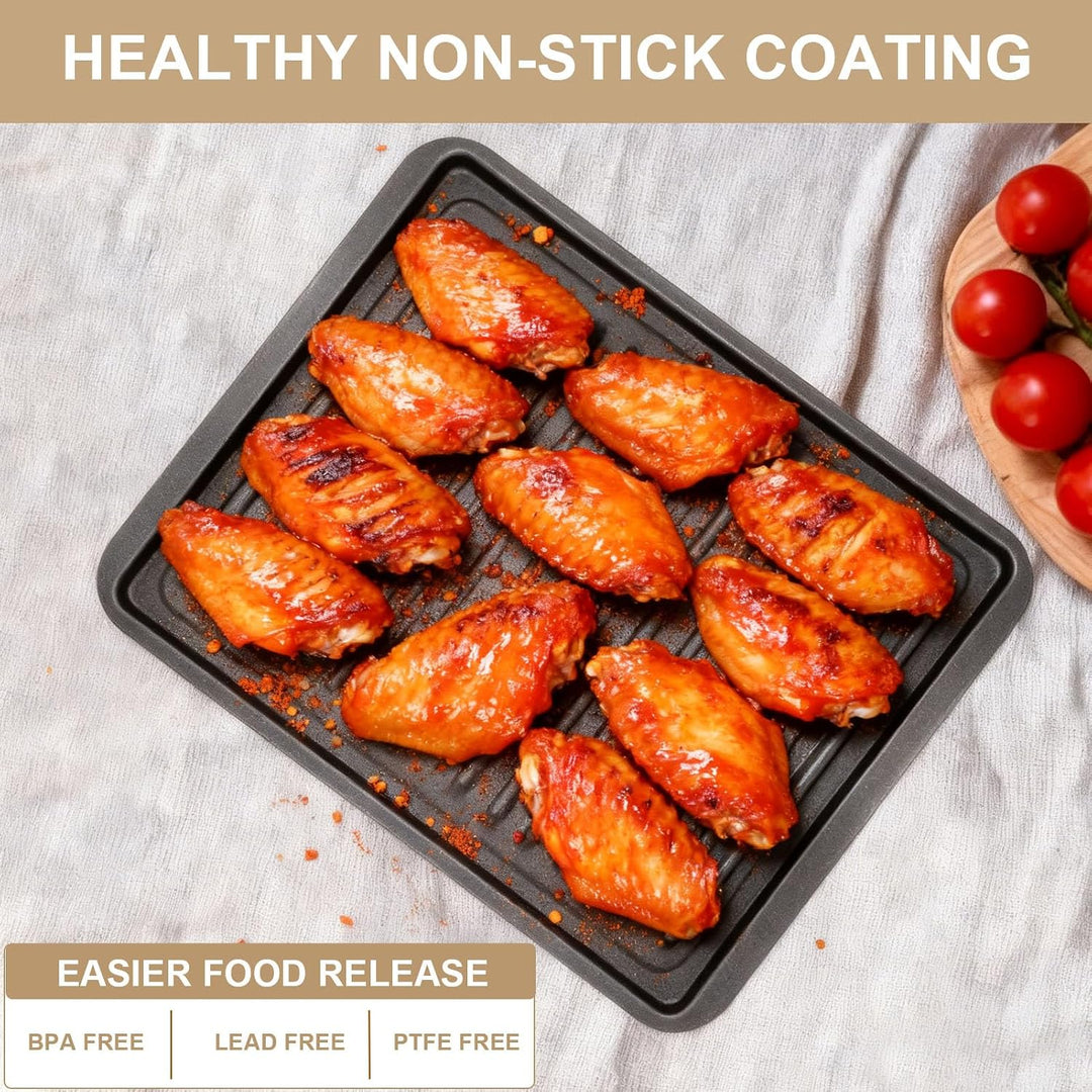 Air Fryer Ersatzteile für Breville Halo Flexi Luftfritteuse, 30,5 x 24,9 x 2,5 cm, Stahl-Luftfritteu