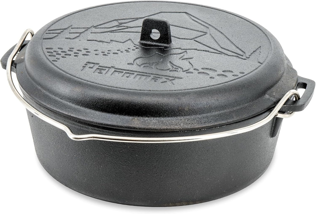 Petromax Dutch Oven Essential Line Set 3,5L - Gusseisen Feuertopf mit Zubehör 3,5 Liter Set, 3,5 Lit