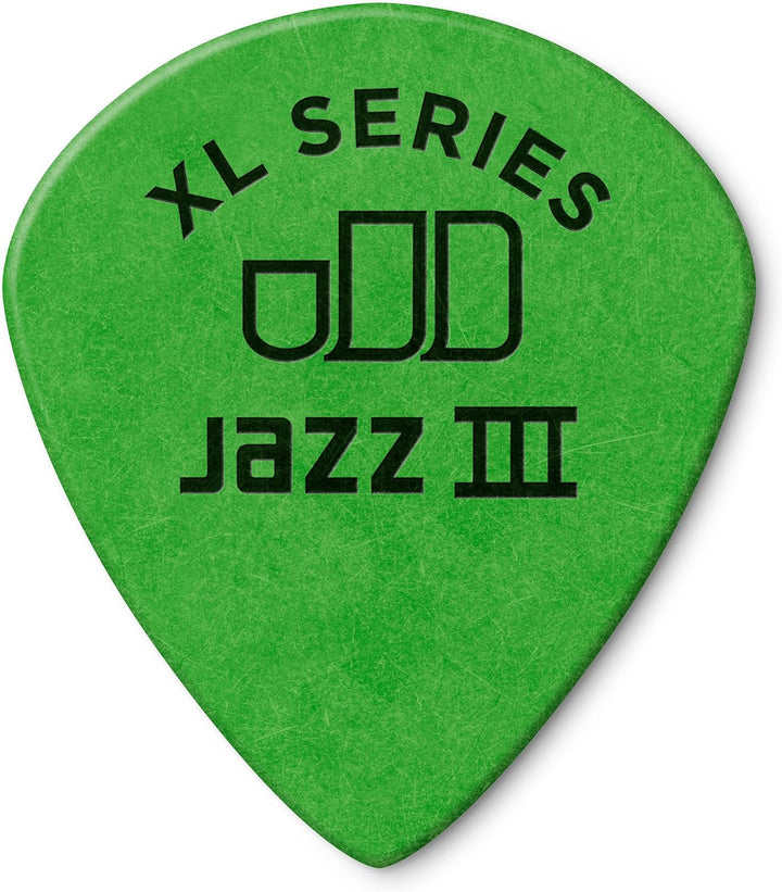 Jim Dunlop 498R088 Tortex Jazz III XL .88mm 72 Guitar Picks Refill Bag Sachet de 72 0,88mm, Sachet d
