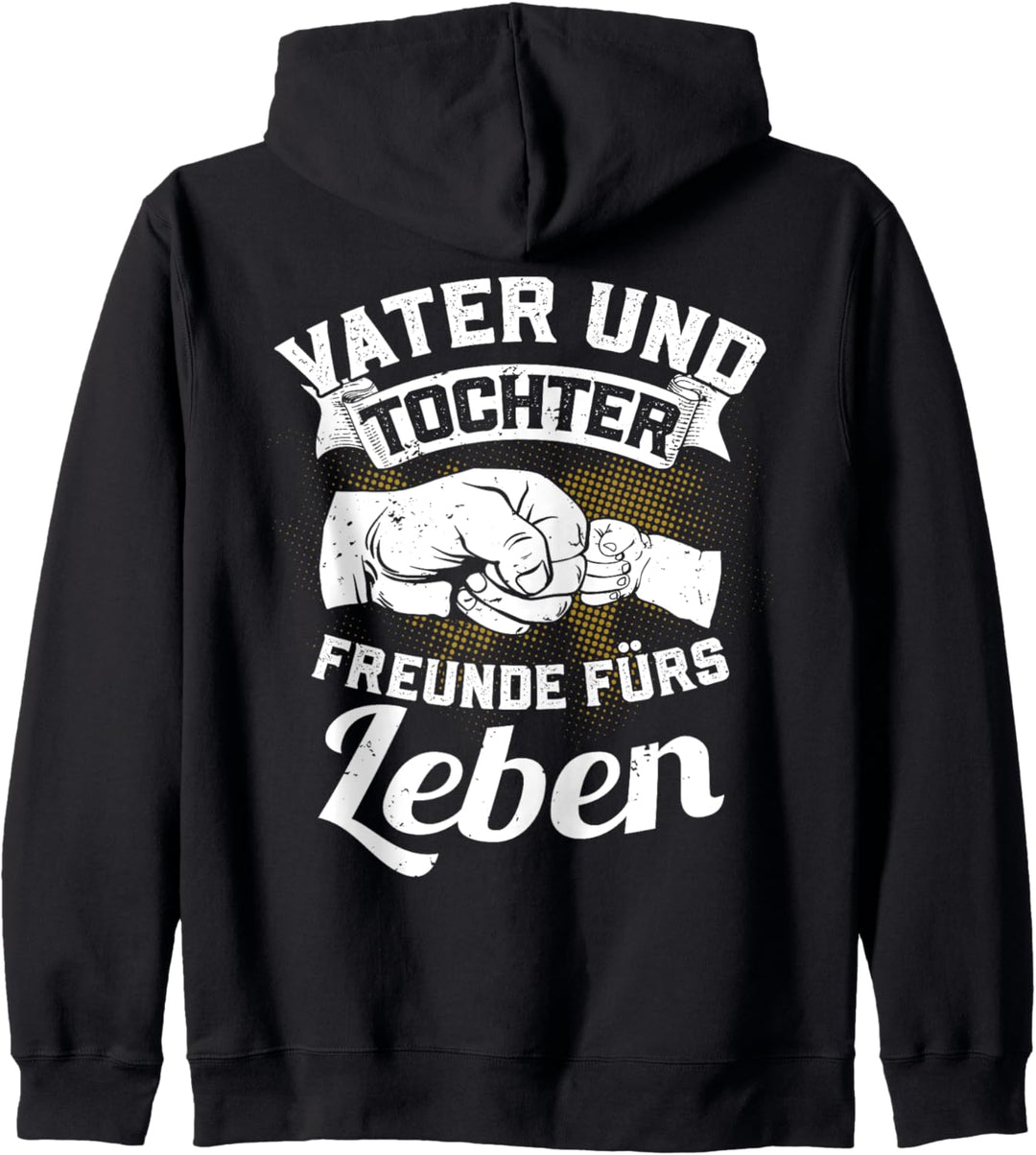 Vater und Tochter Freunde fürs Leben Bester Papa Geschenk Kapuzenjacke