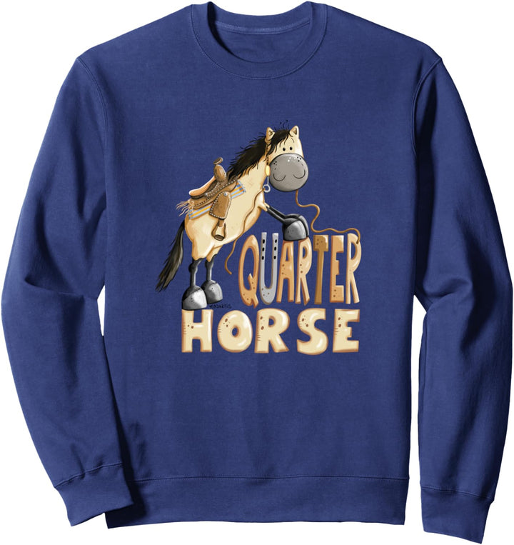 Happy Buckskin Quarter Horse T-Shirt I Westernreiten Shirt Sweatshirt