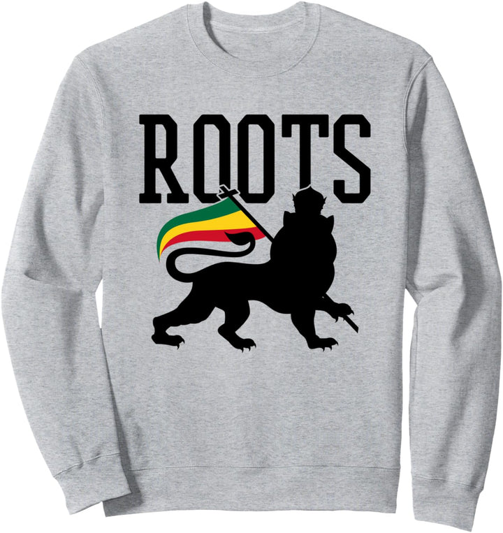 Reggae Roots - Lion Of Judah Rastafari Rasta Musik Geschenk Sweatshirt