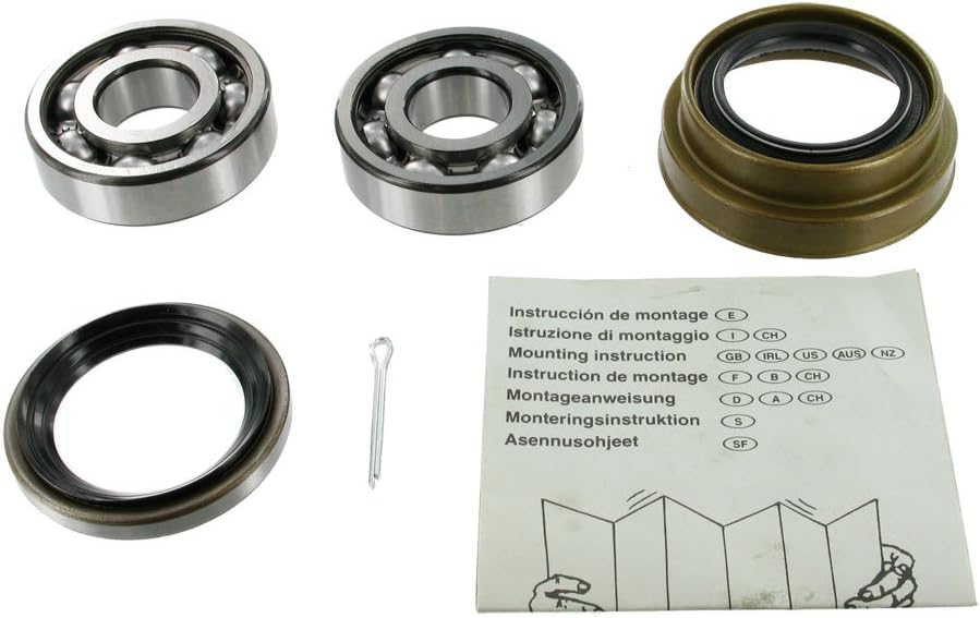 SKF Radlagersatz Radlager Set Vorne | VKBA 3700 | Für HIJET
