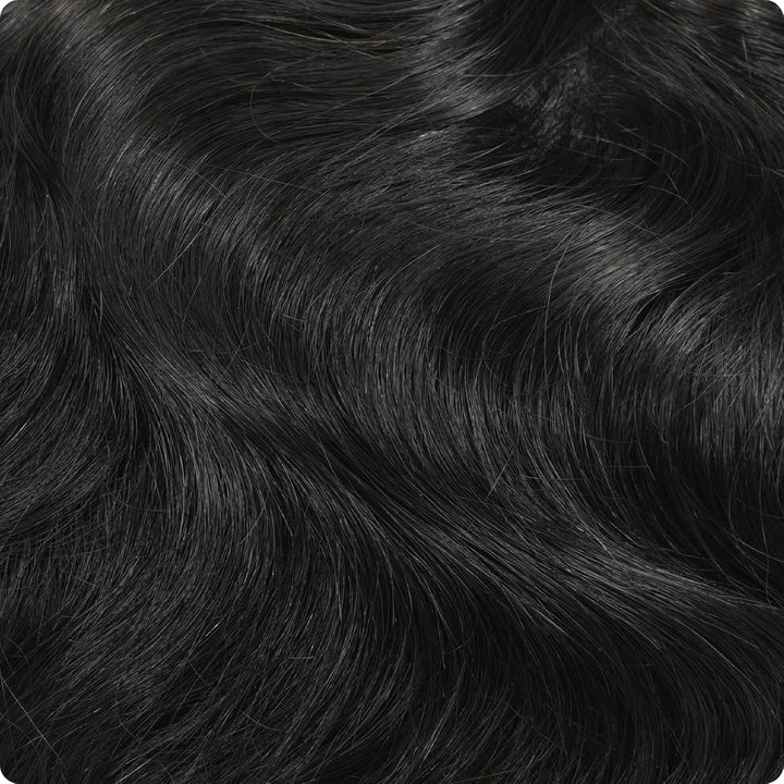 Lordhair Knotenlos Toupet für Männer, Haut Eben Injiziert Mensch Haar System, Basisgrösse 8x10 Zoll