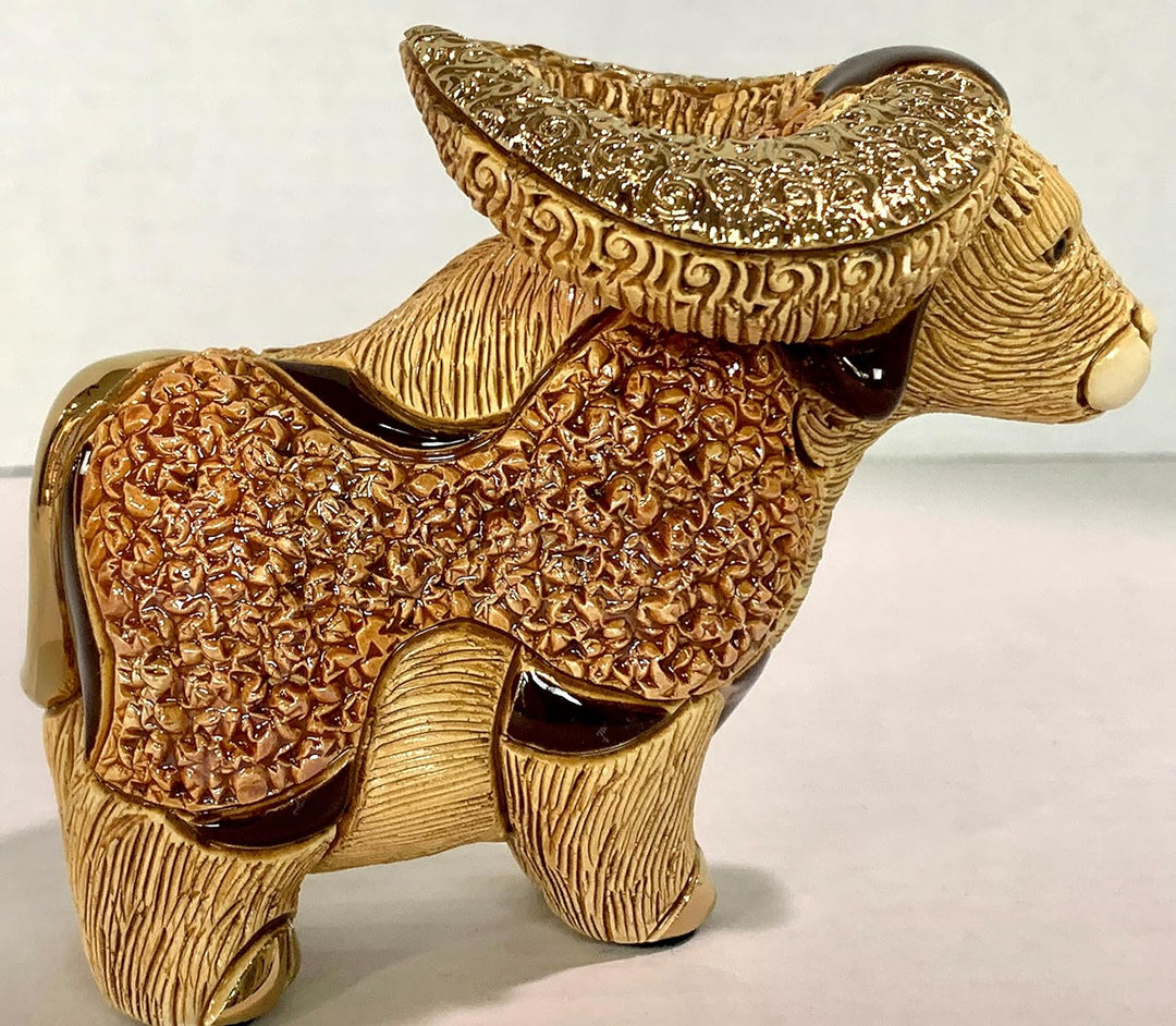 De Rosa Rinconada - Brauner Ochse (Chinesisches Sternzeichen 2021) Figur