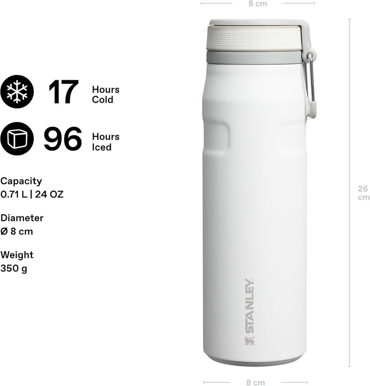 Stanley 1913 IceFlow Bottle Twist Flip 0.71L - Kühlt 17 Stunden - 4 Tage Eisgekühlt - Spülmaschinenf